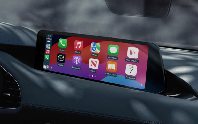 2025 Mazda 3 Sedan -Apple CarPlay Integration Feature | Cogswell Mazda in Russellville AR