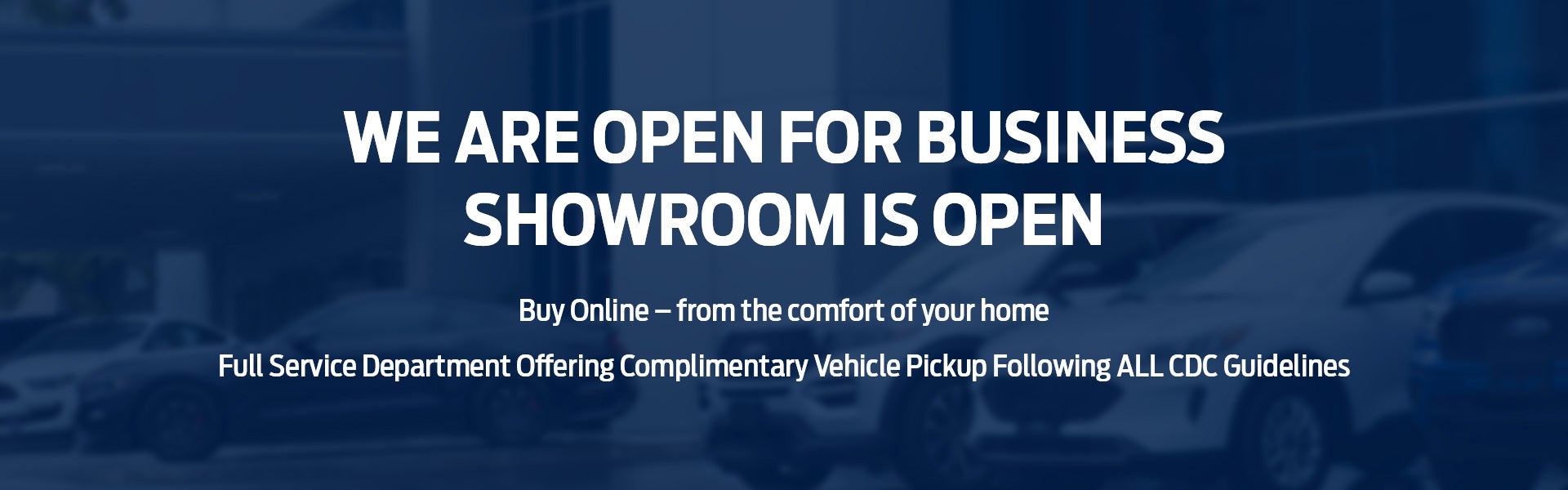 Open for business in Russellville AR